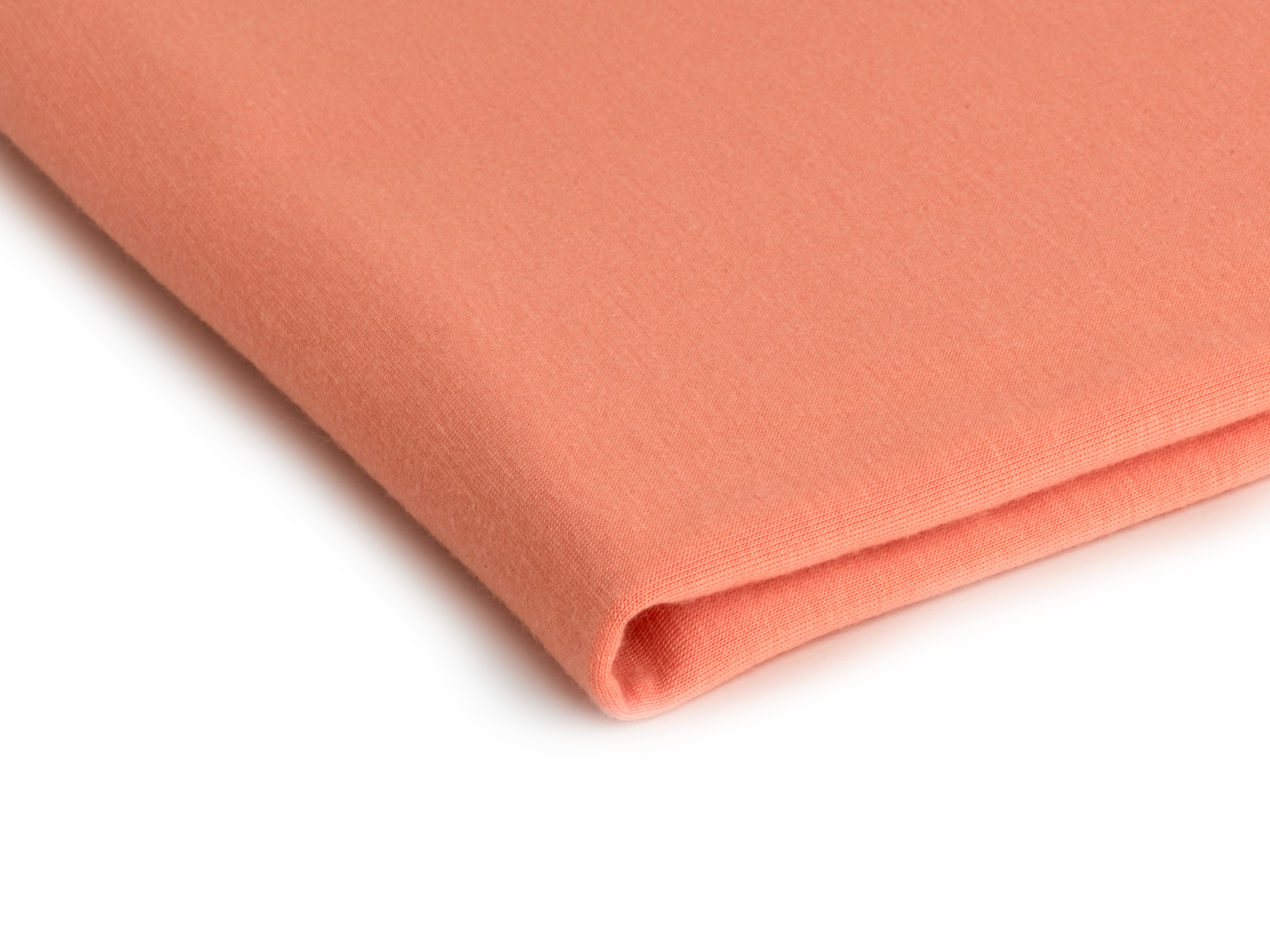 0018 Dzianina Elastyczna Poliwiskoza 180 g/m²,,Brzoskwinia'' – Lekkość, miękkość i komfort noszenia - obrazek 1