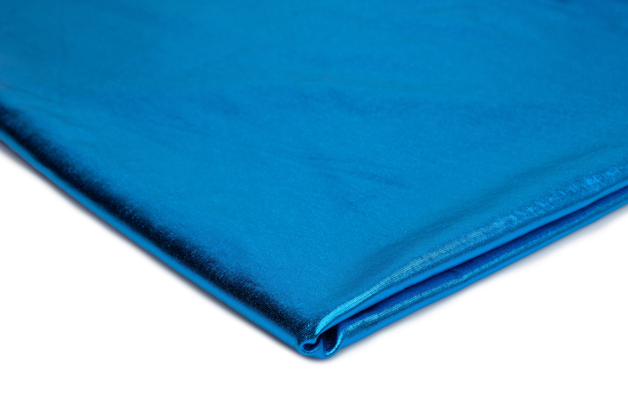 12A Dzianina LAMA Imitacja skóry naturalnej 170 g/m² „Niebieski Połysk”- Skórzany efekt bez kompromisów - obrazek 1