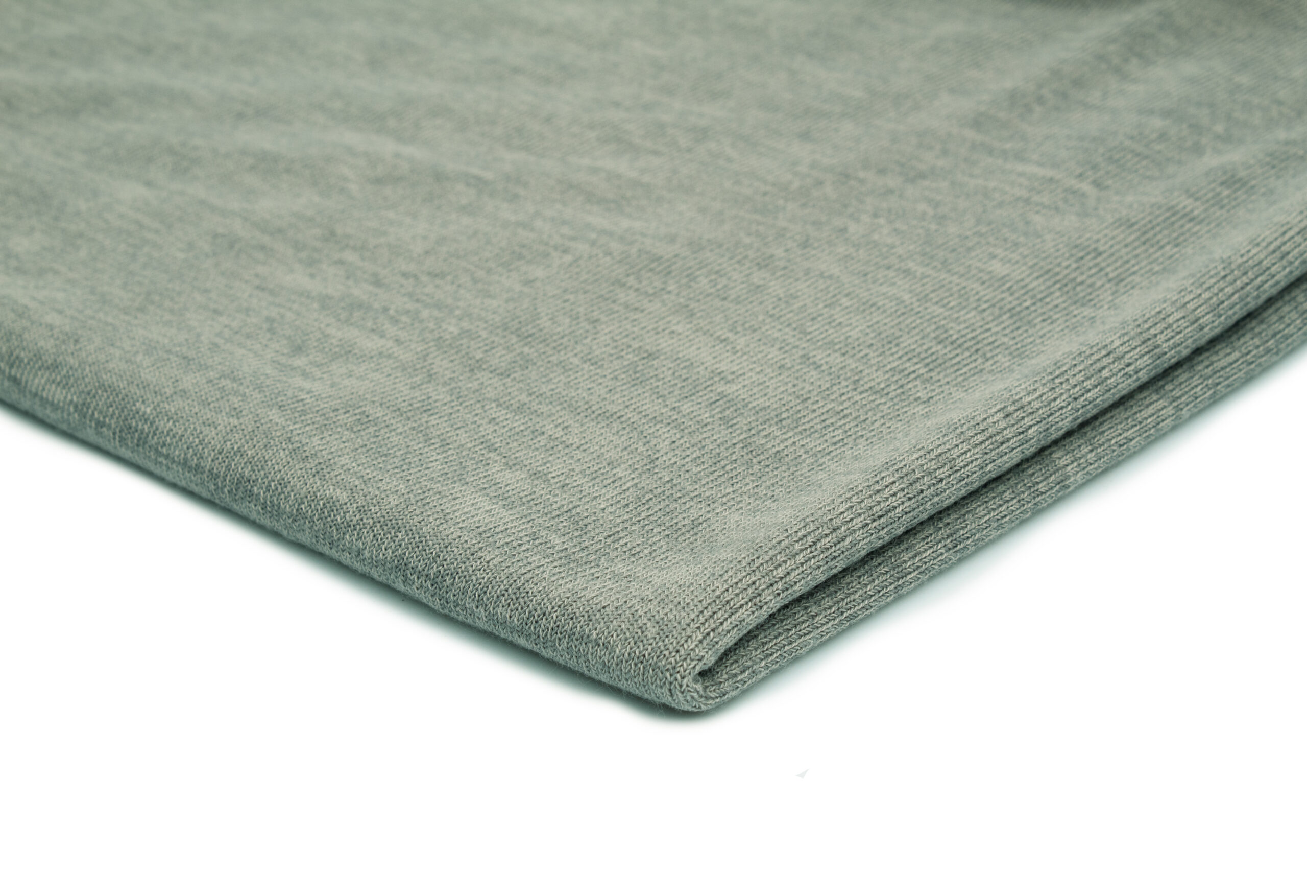 13A Dzianina Sweterkowa HACCI 210g/m² „Popielaty”- Sweterkowy look w lekkim wydaniu - obrazek 1