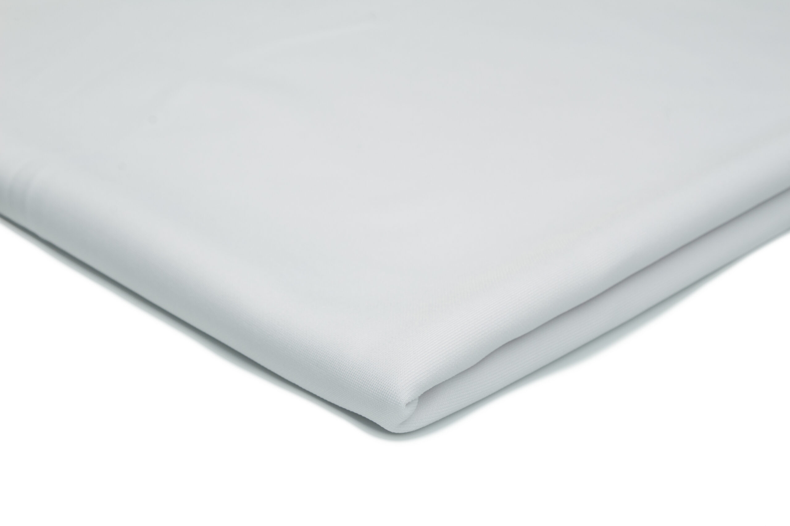 1A Dzianina Nurek Gładki 240 g/m² ,,Biały"– wygoda, która wygląda stylowo. - obrazek 1