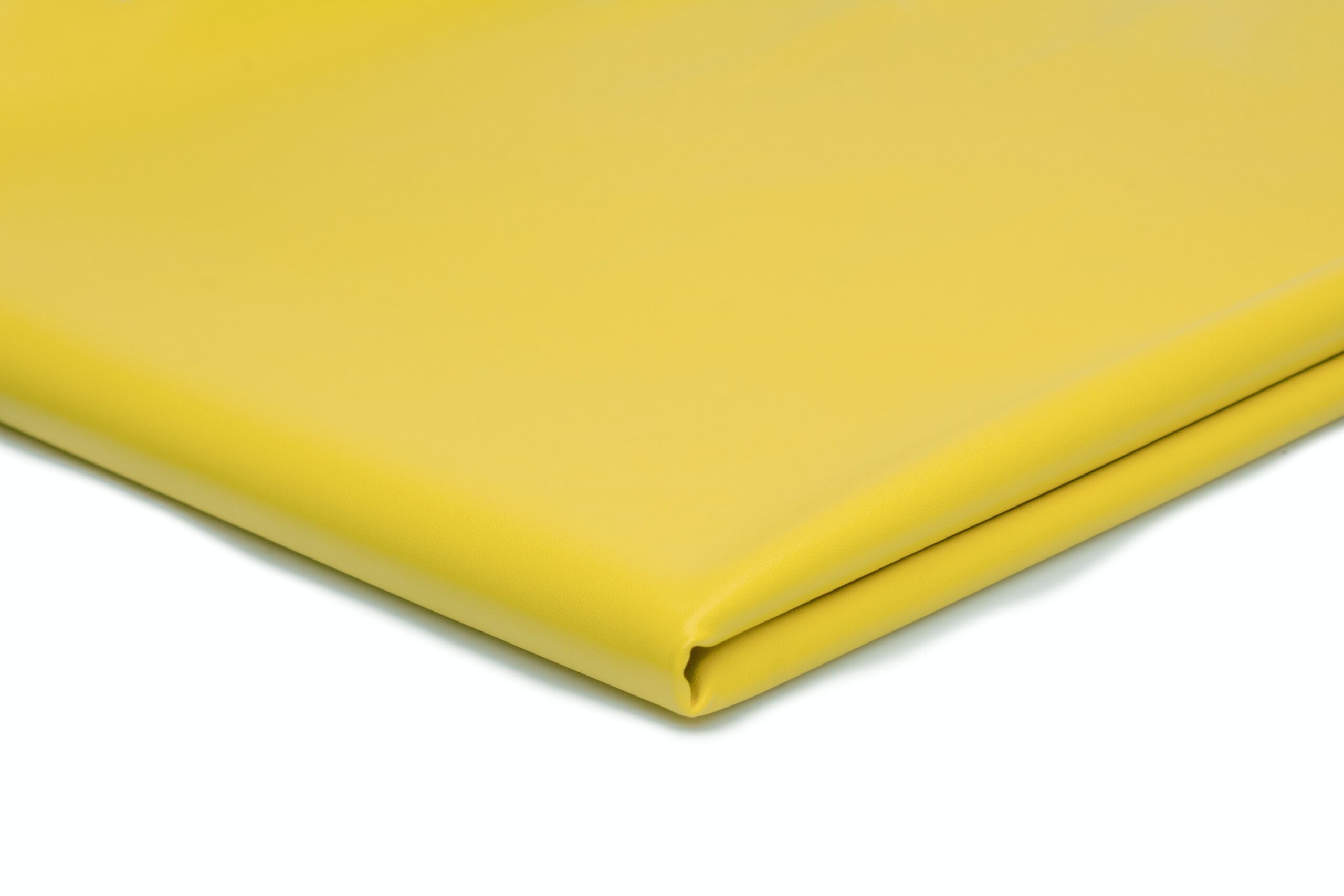 25 A Dzianina Elastyczna Eko-Skóra / Imitacja skóry naturalnej 220 g/m² „ Żółty”- Elegancki akcent do odzieży i dekoracji - obrazek 1