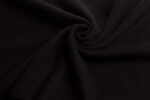 Dzianina polarowa antypillingowa 410 g/m² „ Czarny" – na odzież i tekstylia - obrazek 2