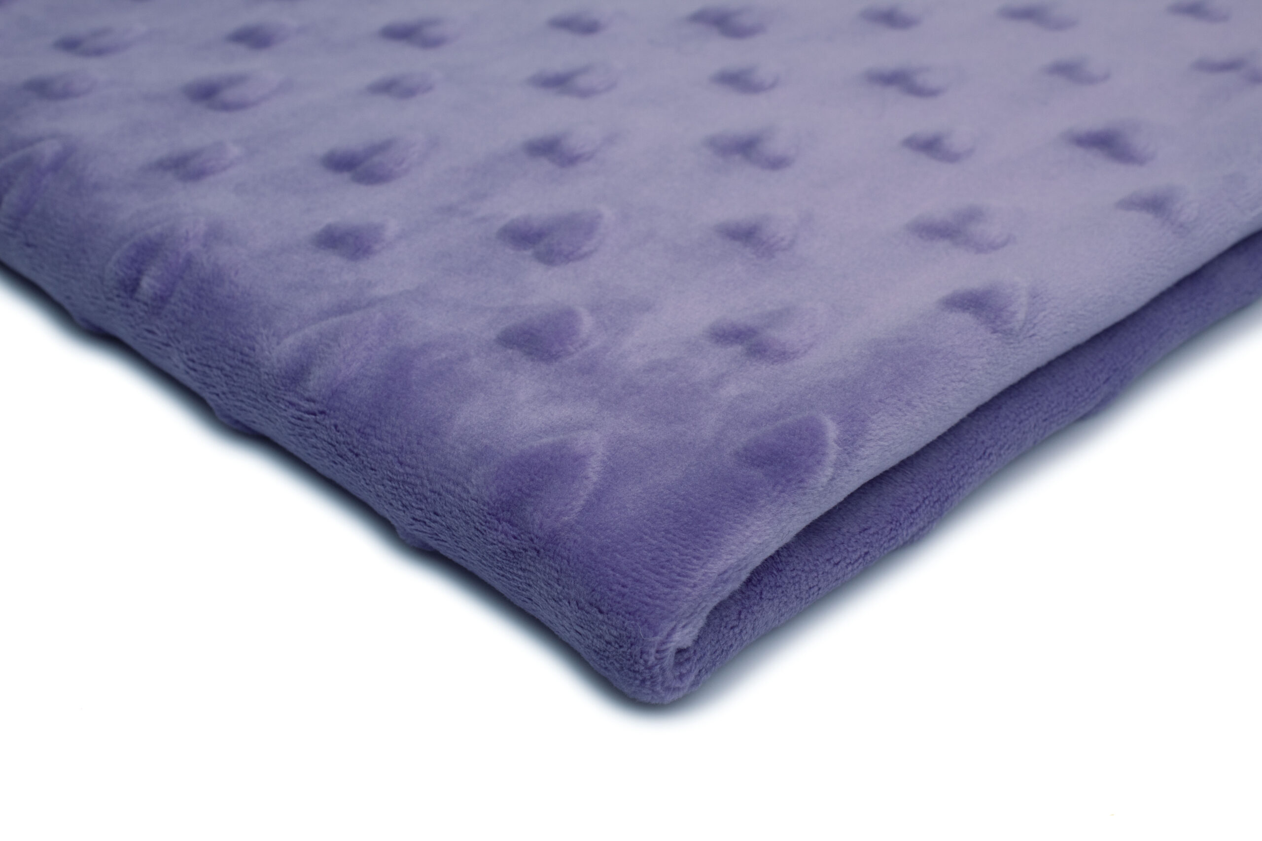 37 A Dzianina Minky Serca 330 g/m² ,,Wrzos'' – Wyjątkowa miękkość i ciepło w dekoracyjnej formie - obrazek 1