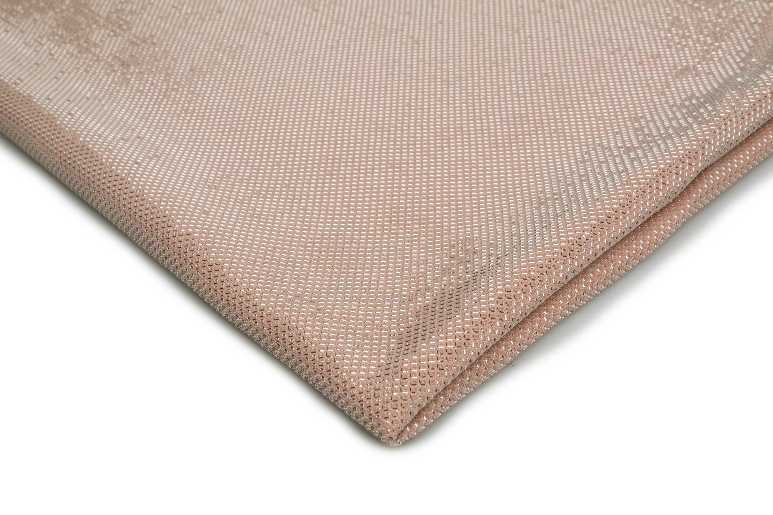 4 A Dzianina Moonlight Lurex 150 g/m²,,Pudrowy róż'' – Modny połysk bez kompromisów - obrazek 1