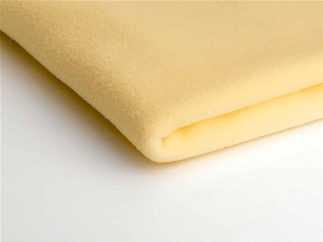 47 Dzianina polarowa antypillingowa 300 g/m² „Wanilia” – na odzież i tekstylia - obrazek 1