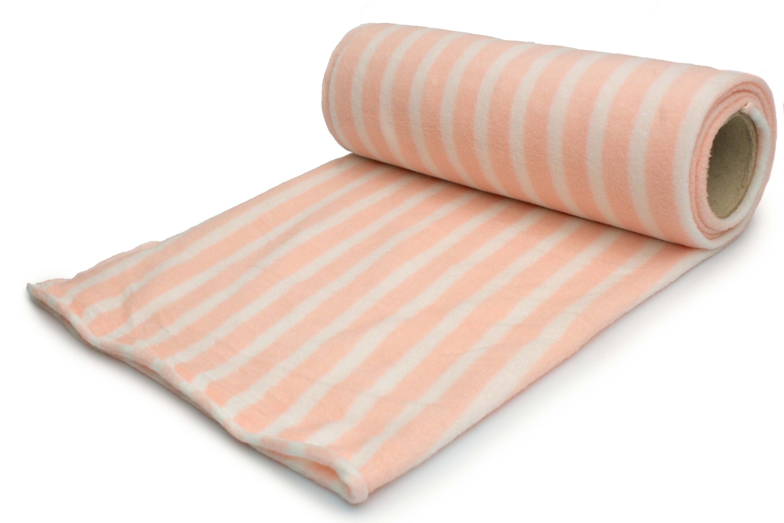 5 A Dzianina polarowa antypillingowa 150g/m²„Pudrowe Paski" – Polar Drukowany FDY - obrazek 1