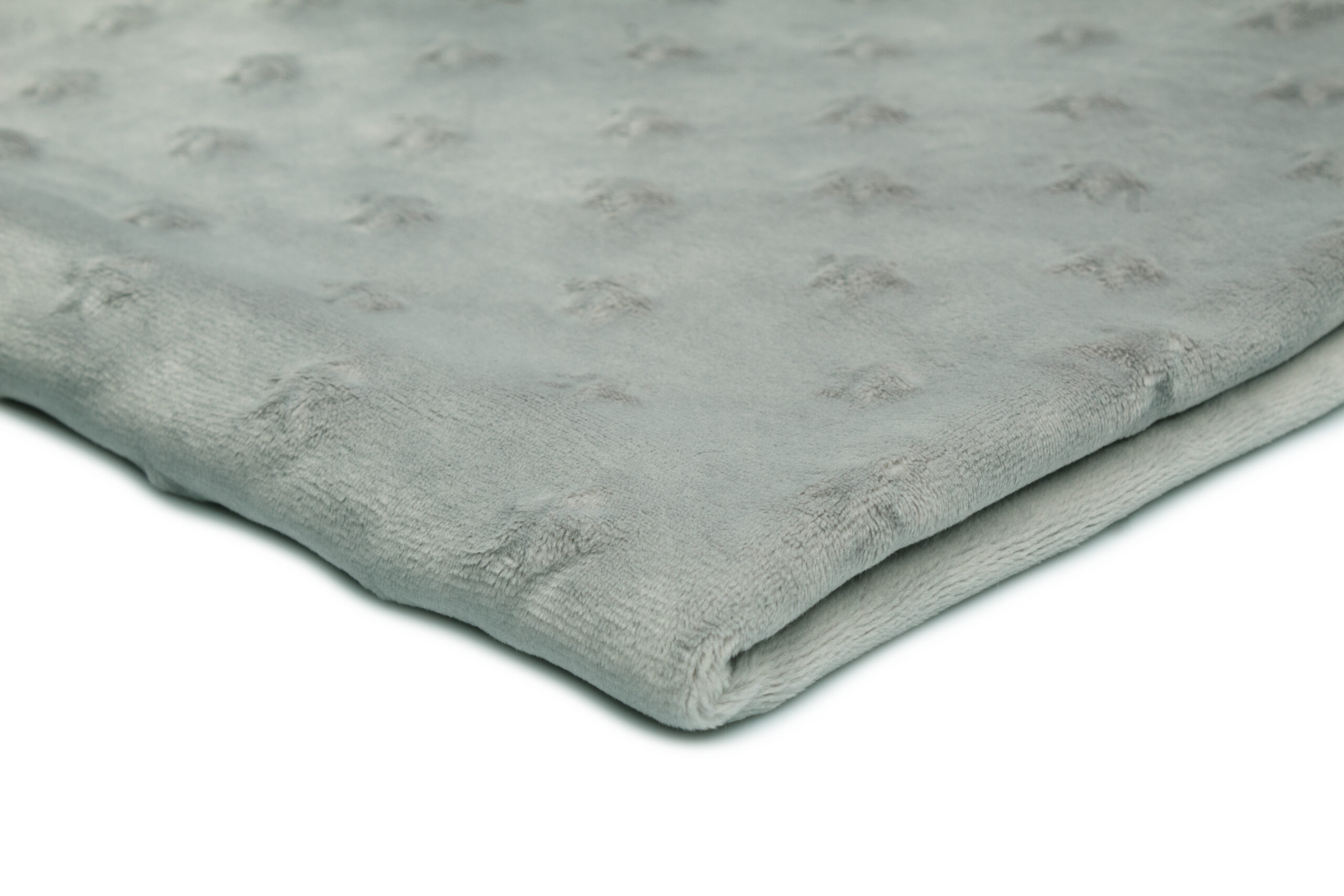 8 A Dzianina Polarowa antypillinowa Minky Gwiazdki 320 g/m² ,,Jasny szary'' – Dekoracyjna struktura Minky,Design, który zachwyca - obrazek 1