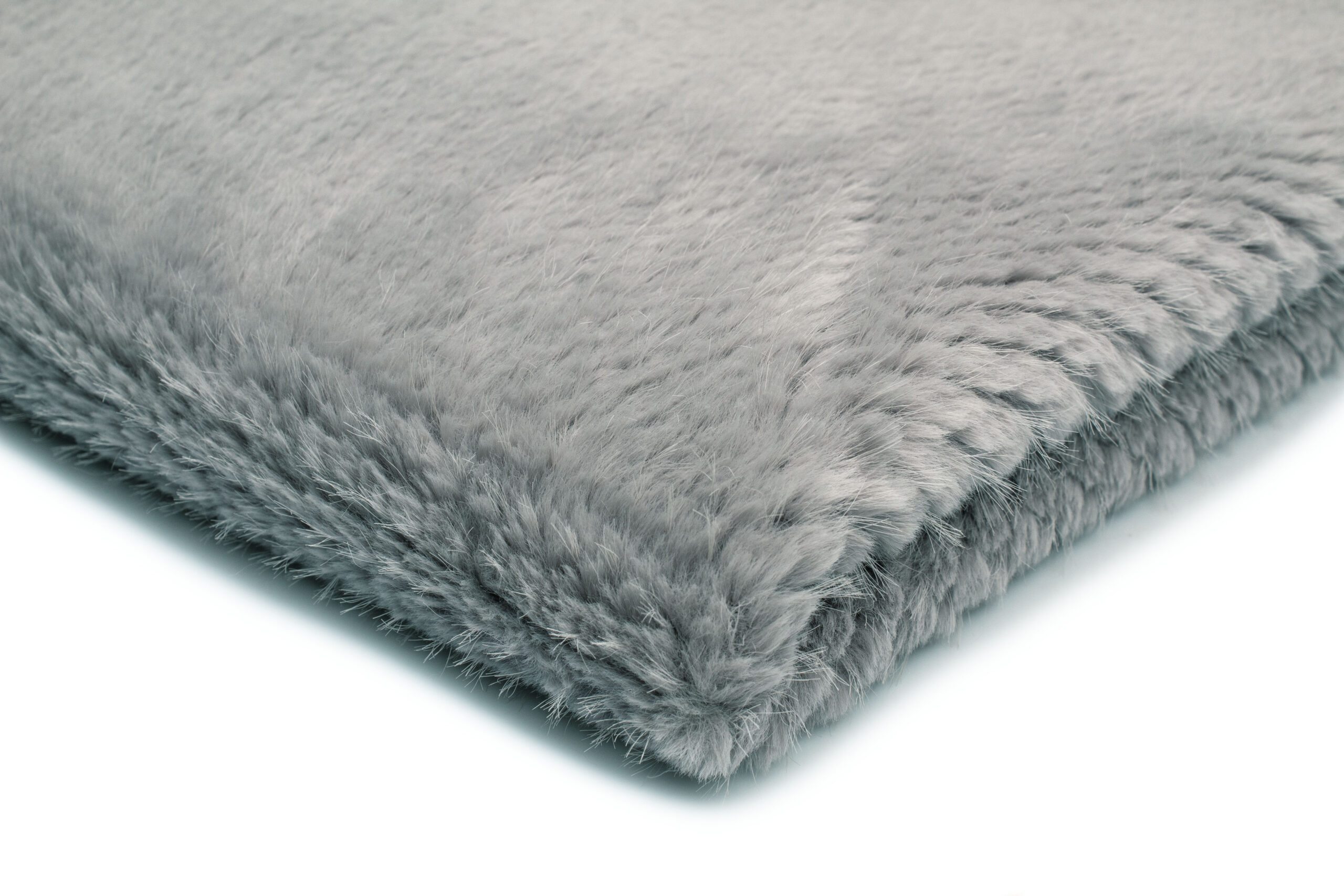 8 A Dzianina Sztuczne Futerko PEARL 430g/m²-,,Jasny szary'' - Ciepło i elegancja w każdym detalu. - obrazek 1