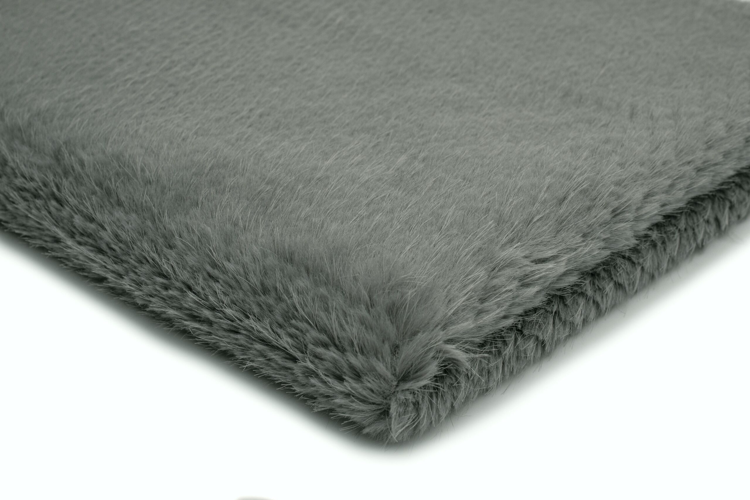 9 A Dzianina Sztuczne Futerko PEARL 430g/m²-,,Grafit'' - Ciepło i elegancja w każdym detalu. - obrazek 1