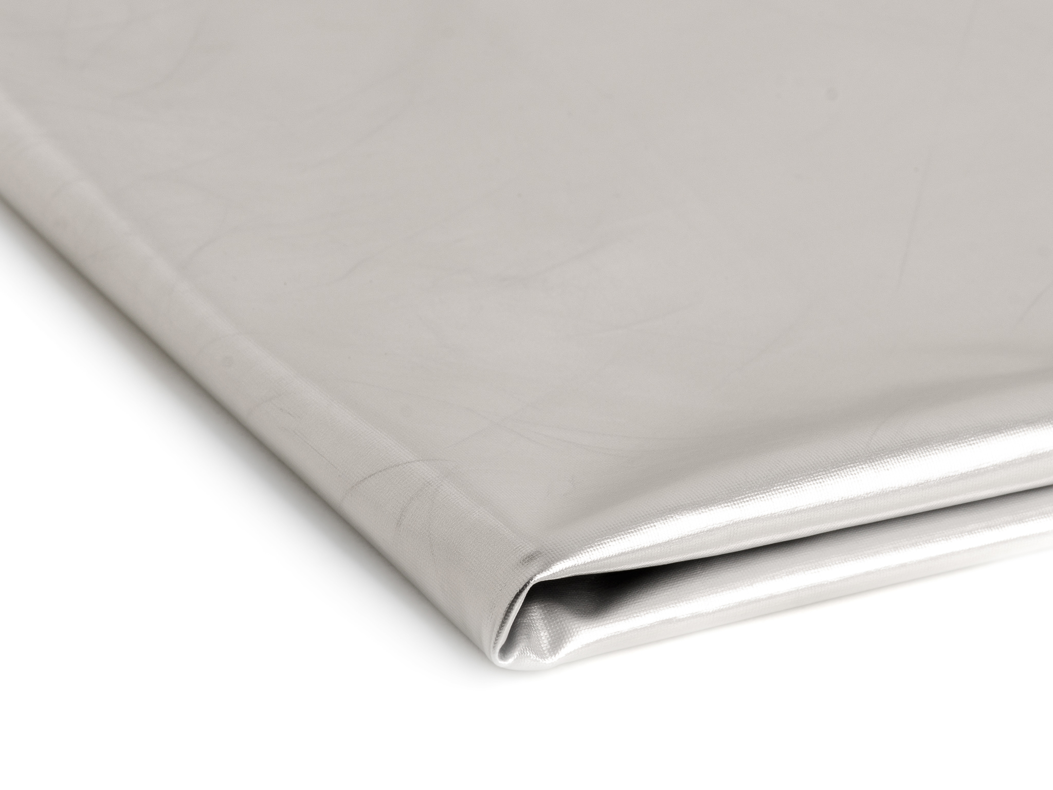 SkoraLama-001 Dzianina LAMA Imitacja skóry naturalnej 170 g/m² „Srebrny Mat”- Skórzany efekt bez kompromisów - obrazek 1