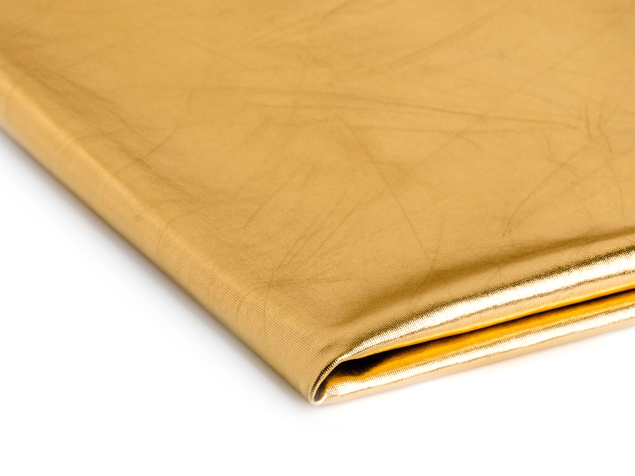 SkoraLama-003 Dzianina LAMA Imitacja skóry naturalnej 170 g/m² „Złoty połysk”- Skórzany efekt bez kompromisów - obrazek 1