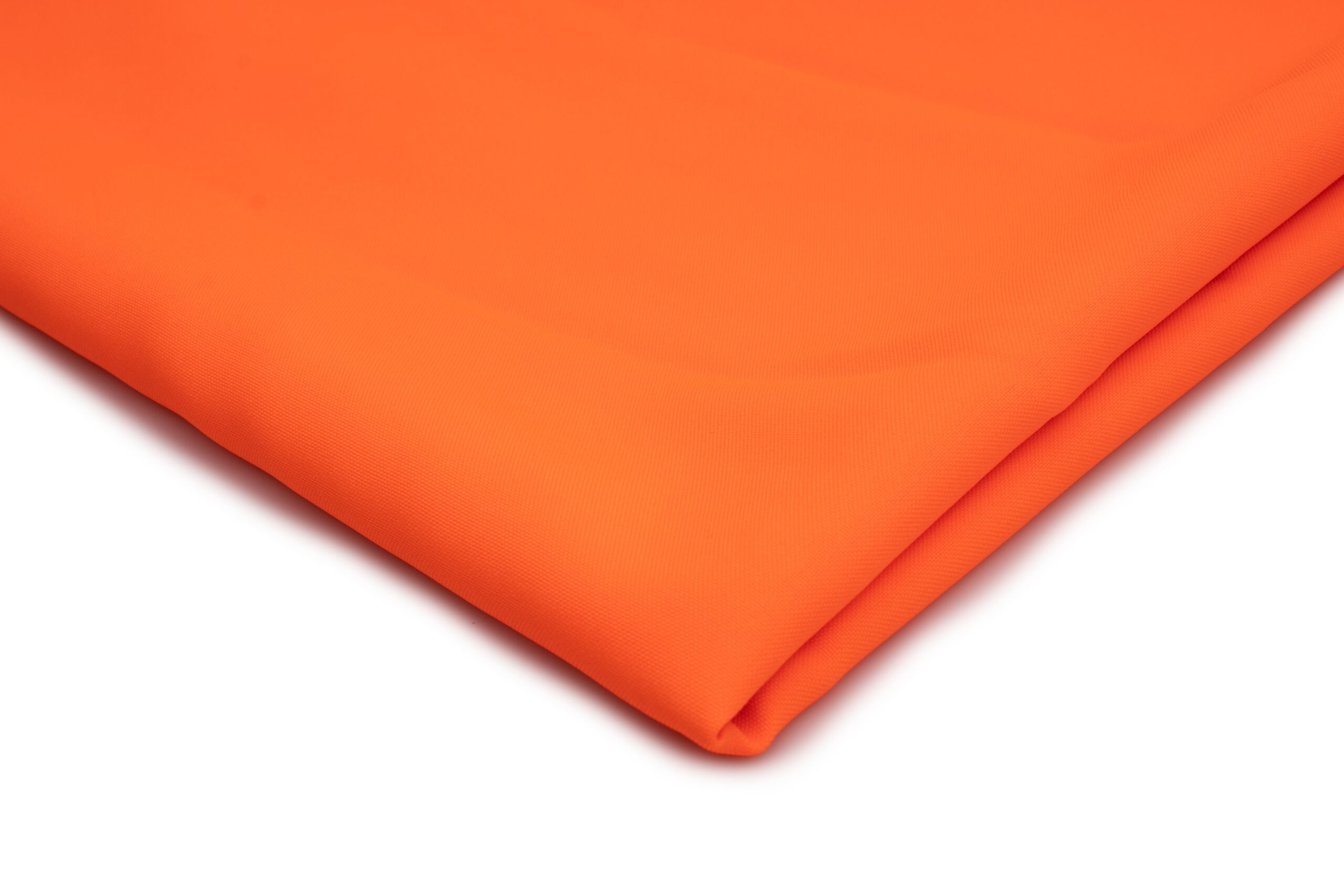 105 A Tkanina Stretch PANAMA 160 g/m² ,, Neonowy Pomarańcz''- Elegancki splot, nowoczesny wygląd - obrazek 1