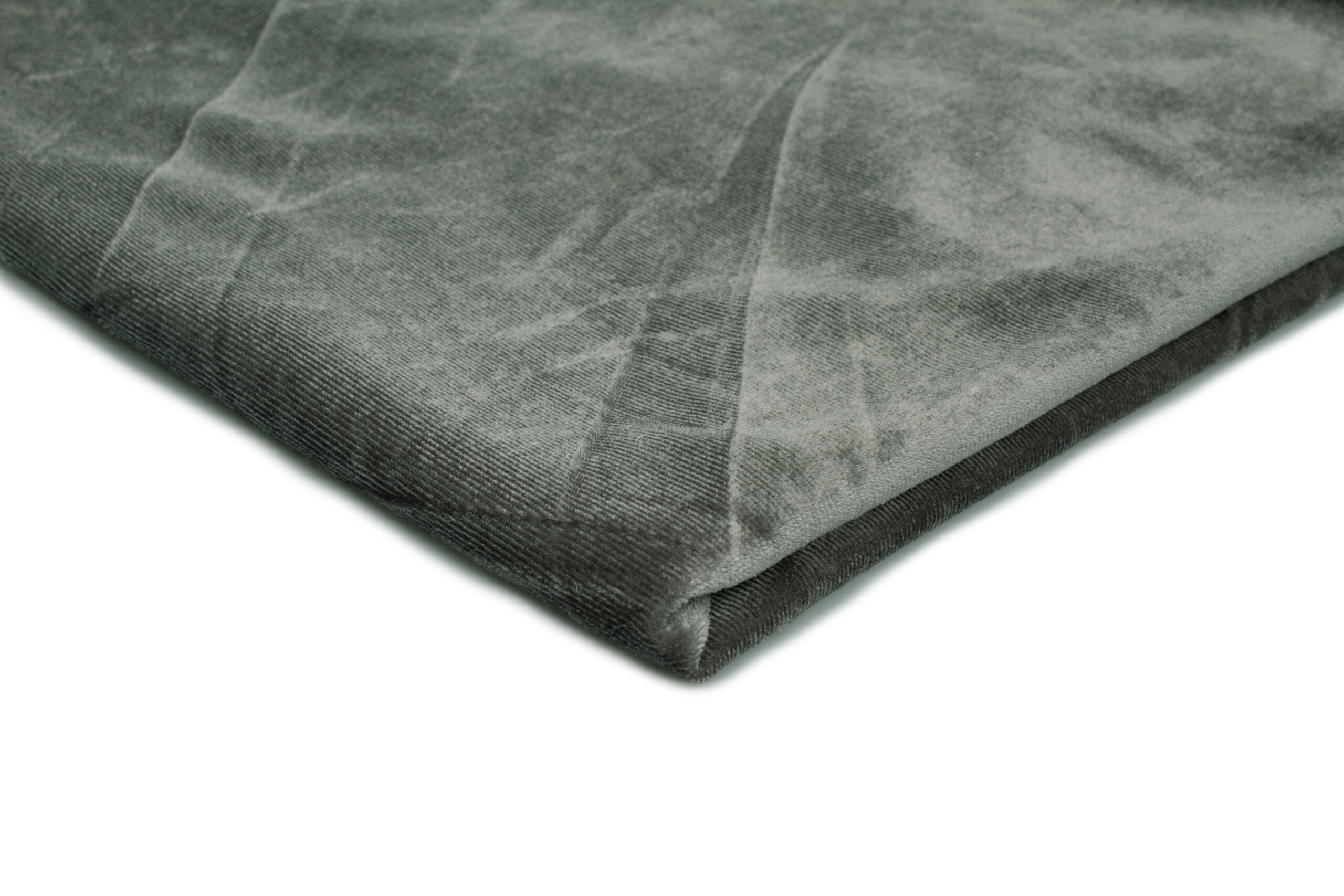 11 A Dzianina Welur Aksamit 240 g/m² ,,Ciemny Szary''– Elegancja, Miękkość i Wysoka Jakość - obrazek 1