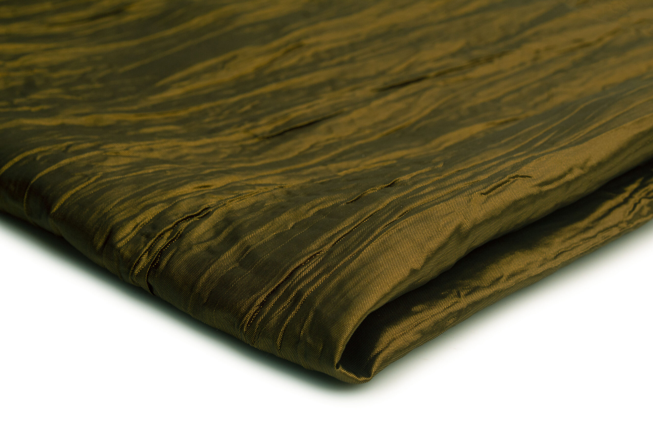 24 A Tkanina Tafta Kreszowana 100g/m² ,,Zgniła zieleń''- Zwiewna Forma, Luksusowy Efekt - obrazek 1