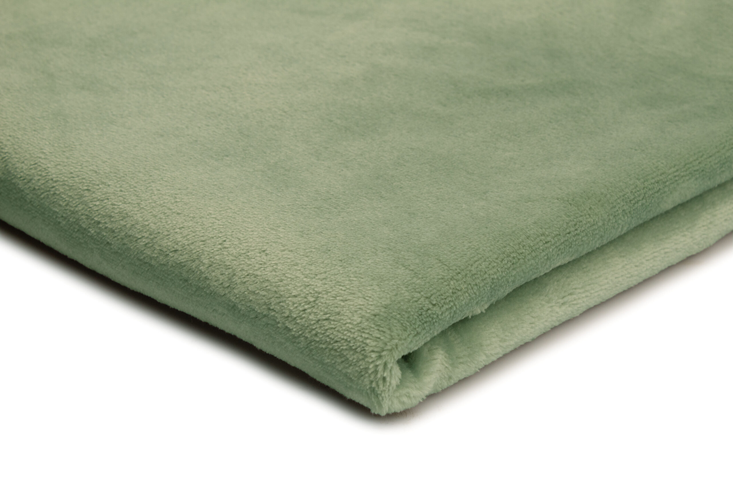 70 A Dzianina Minky Plush Dwustronny Gładki 290 g/m² ,, Szałwiowy'' – Postaw na jakość premium Minky Plush - obrazek 1